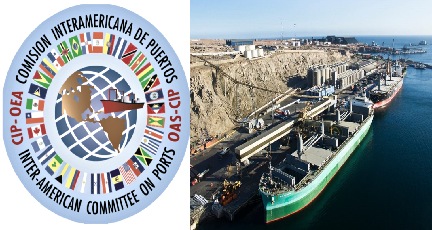 Terminal Internacional del Sur (Tisur) recibe Premio Marítimo de las Américas 2021 de la OEA.