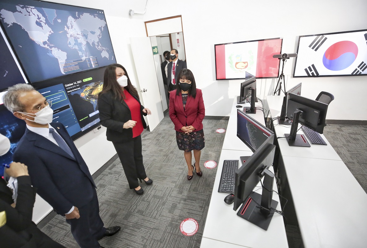 Centro de Cooperación en Gobierno y Transformación Digital Perú-Corea se inauguró, que permitirá la inclusión digital ciudadana.