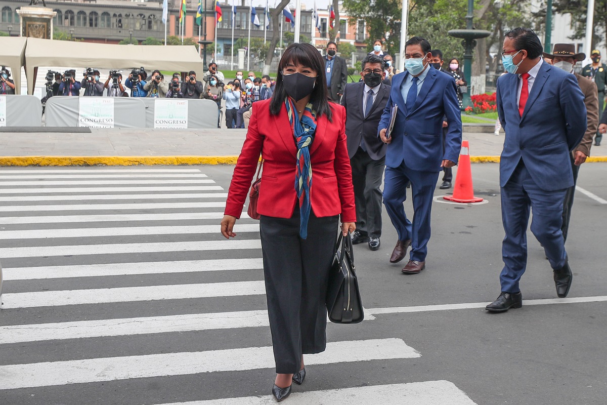 Parlamento otorgó el Voto de Investidura al gabinete ministerial que lidera Mirtha Vásquez.