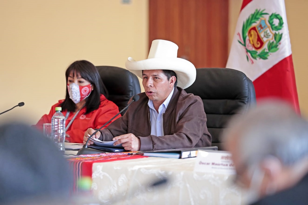 AVANCE: El jefe de Estado Pedro Castillo Terrones, lidera el Consejo de Ministros descentralizado en la región Moquegua.