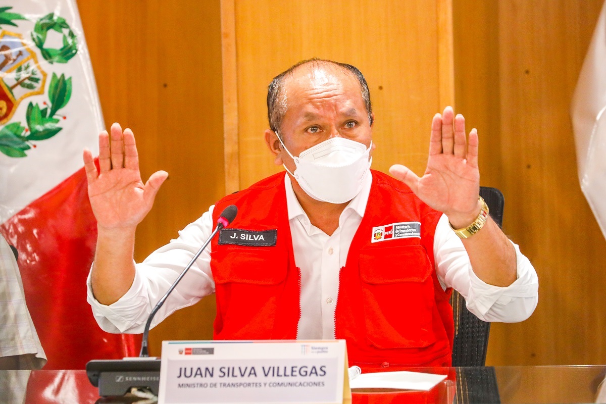Me voy con las manos limpias, Juan Silva Villegas, renunció al MTC, mandatario aceptó su alejamiento del gobierno.