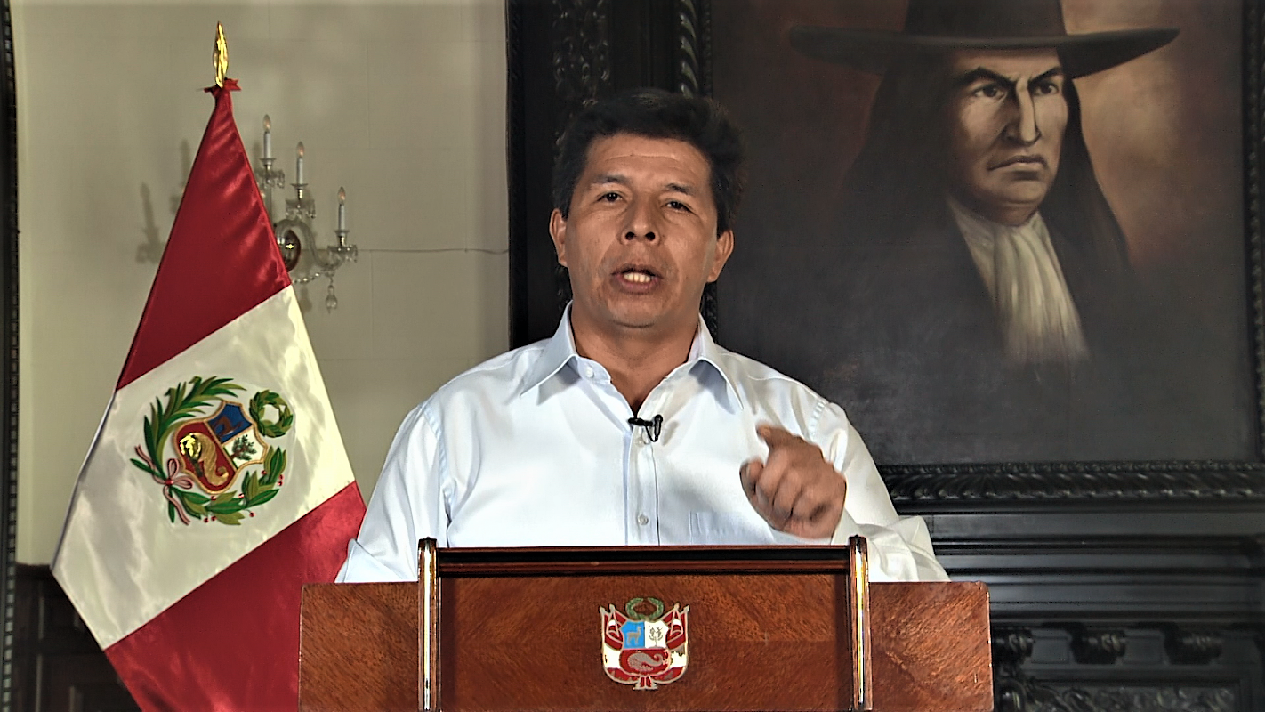 Mensaje a la nación del señor presidente de la república, José Pedro Castillo Terrones, (27 de febrero de 2022).
