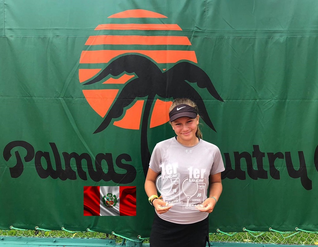 Peruana Francesca Maguiña se consagra campeona por partida doble de tenis en el ITF J5 en Santa Cruz - Bolivia.
