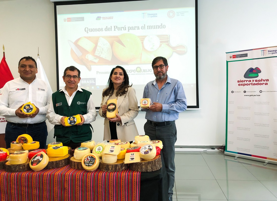 Productores de 16 plantas de queso participarán en concurso internacional ExpoQueijo Brasil 2022, en Minas Gerais del 02 al 05 de junio.