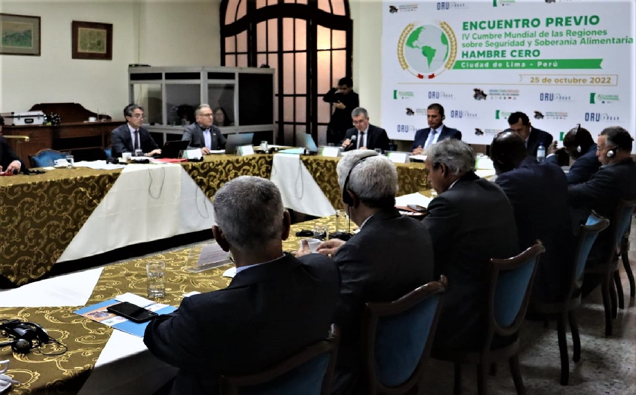 Trascendentales acuerdos se logran en IV Cumbre Mundial "Hambre Cero" con representantes de África, Europa y América.