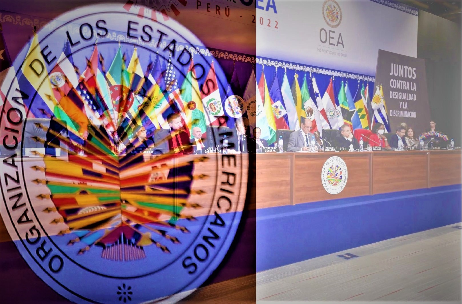 Jefe de Estado Pedro Castillo y Misión de la Organización de los Estados Americanos (OEA) se reúnen hoy en Palacio de Gobierno en Lima.
