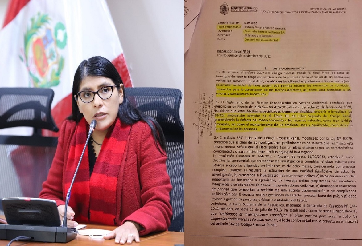 Congresista Margot Palacios denuncia a Compañía Minera Poderosa y propone iniciativa legislativa que sancione a estas mineras.