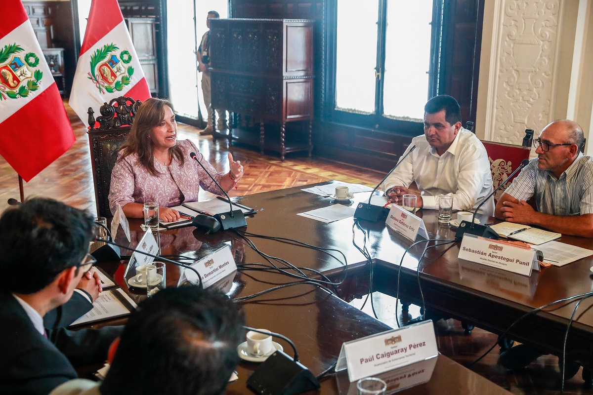Presidenta Dina Boluarte anuncia el plan Con Punche Puno, más salud, educación, agricultura y productividad para dicha región.